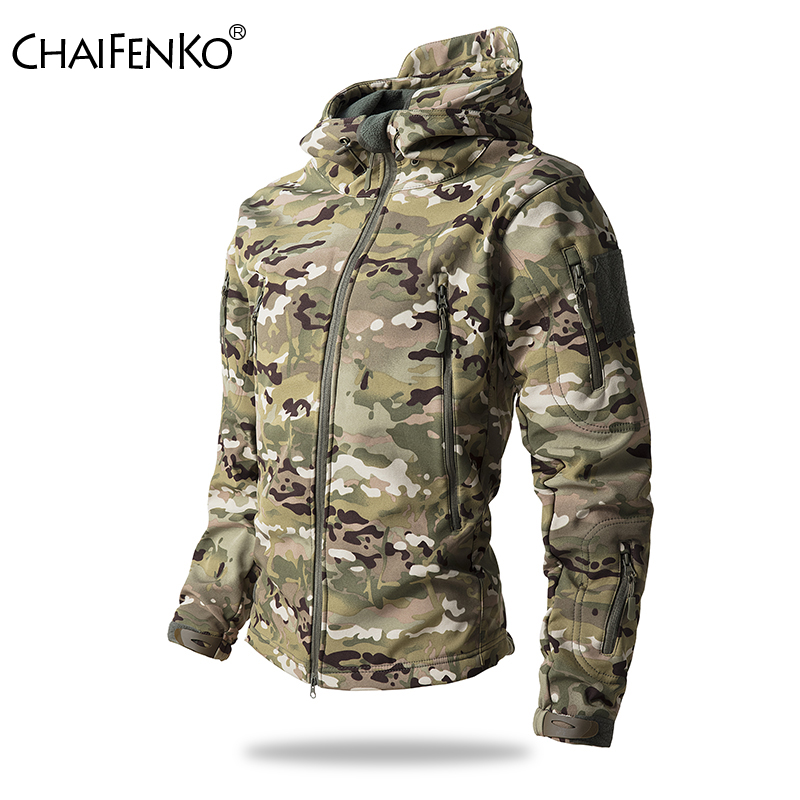 Camouflage Hunting Jacket - Lurker Shark Skin Soft Shell Tactical