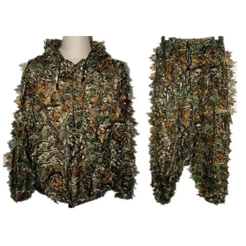 Camouflage Hunting Jacket - Men Women Kids Outdoor Suit Sniper