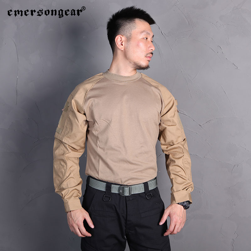 Hunting Outdoor Shirts - Emersongear Tactical Combat Shirts Training Mens