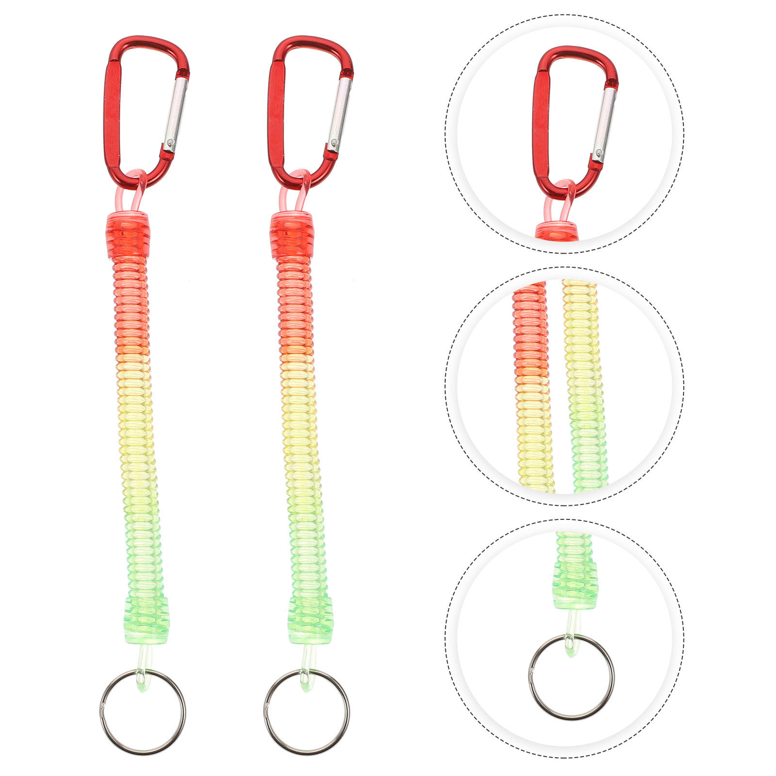 5Pcs Linking Buckle Spring Rop - đánh giá và giá Is Hunting Outdoor Recreation