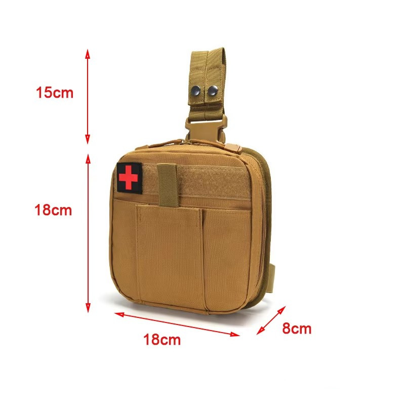 MOLLE Drop Leg Pouch Medical K - đánh giá và giá Outdoor Hunting Kit
