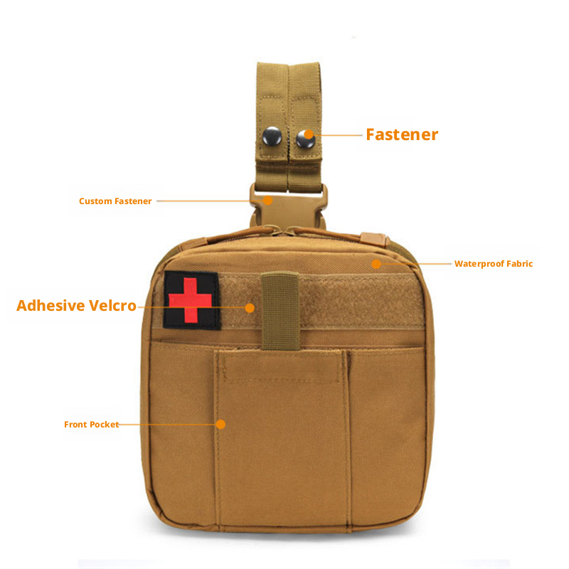 MOLLE Drop Leg Pouch Medical K - đánh giá và giá Outdoor Hunting Kit
