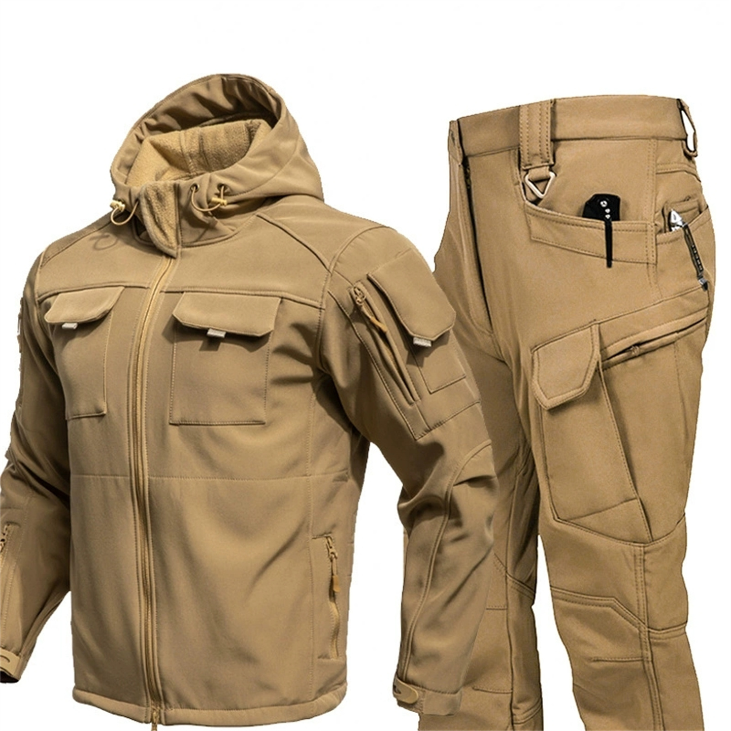 Winter Outdoor Thermal Soft Sh - đánh giá và giá Camouflage Hunting Jacket