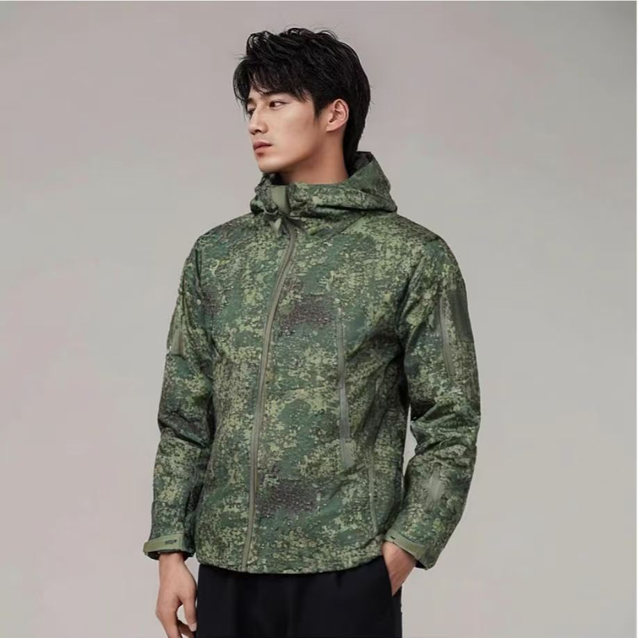 5XL 6XL Russion Camouflage Tac - đánh giá và giá Camouflage Hunting Jacket