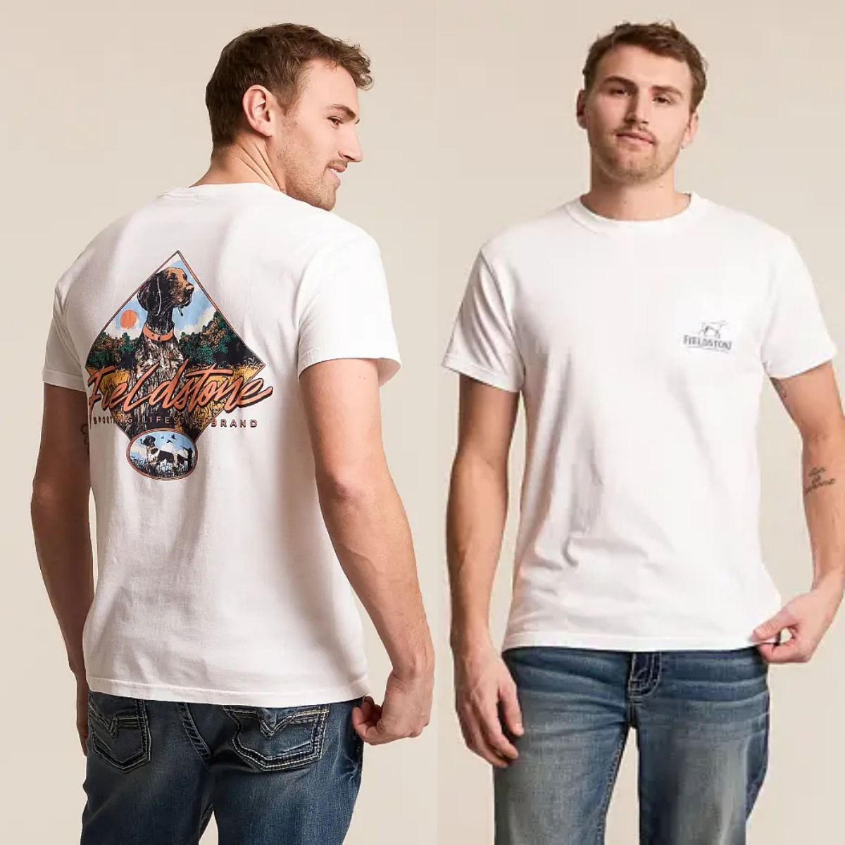 Pointer Diamond Rural Style Hu - đánh giá và giá Outdoor Hunting Graphic Tees