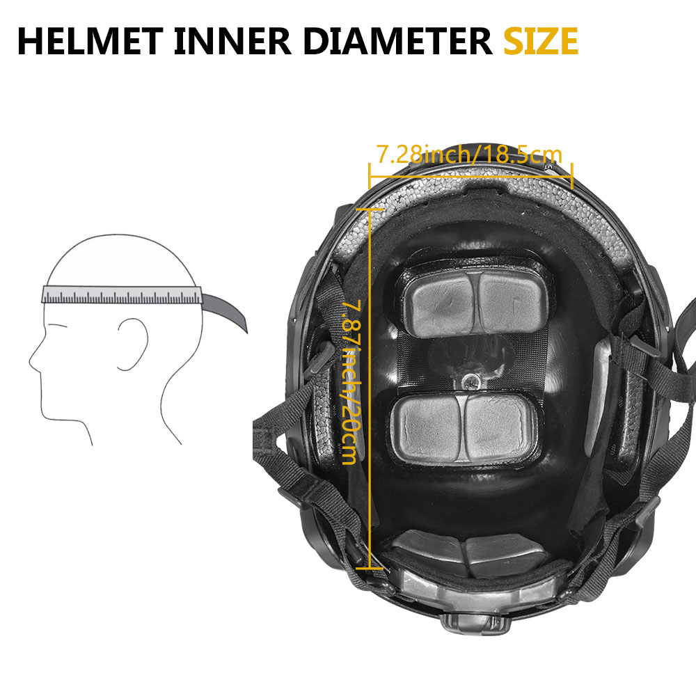 BOOIU Tactical Airsoft Helmet  - đánh giá và giá Outdoor Hunting Kit