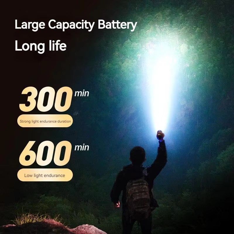 1200LM EDC Handheld Flashlight - đánh giá và giá Tactical Flashlight Rechargeable