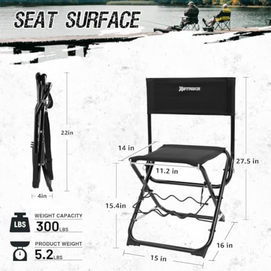 Portable Fishing Chairs Outdoo - đánh giá và giá Hunting And Fishing Outdoor Chairs