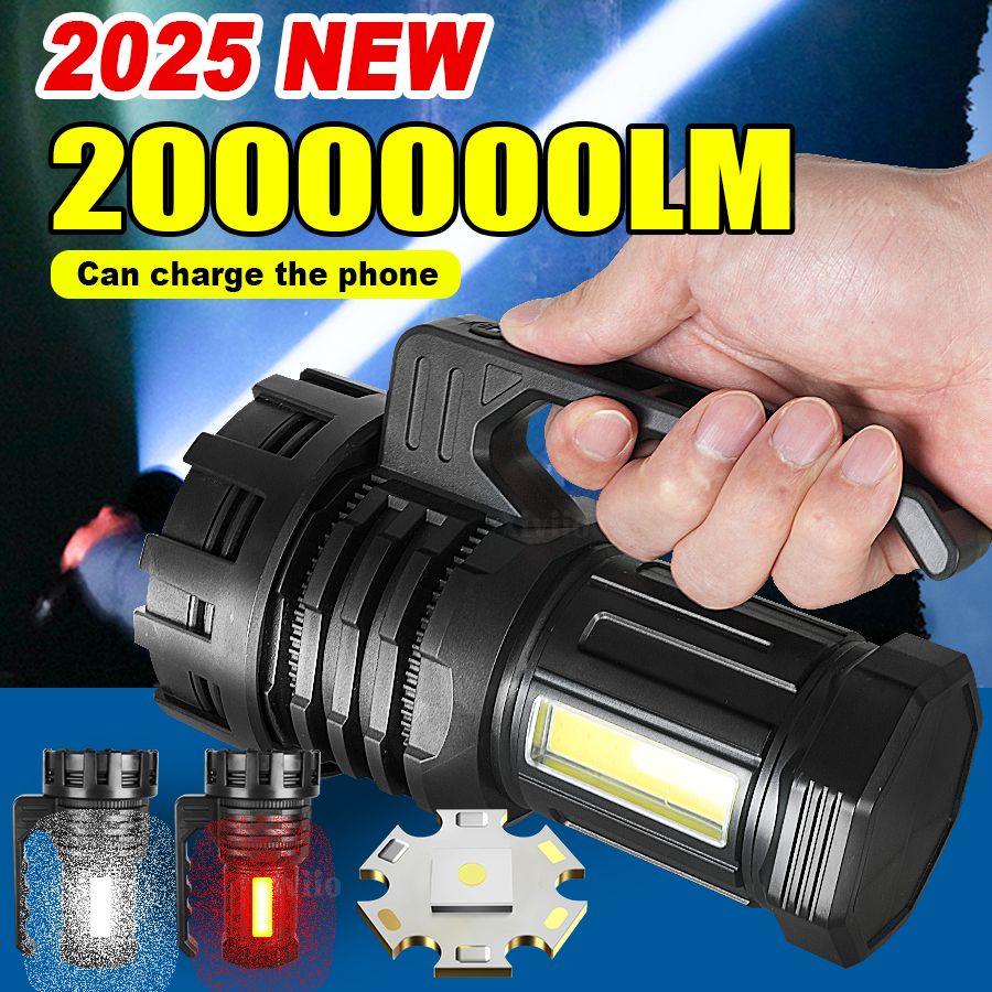 2025 NEW Powerful Search Flash - đánh giá và giá Tactical Flashlight Rechargeable