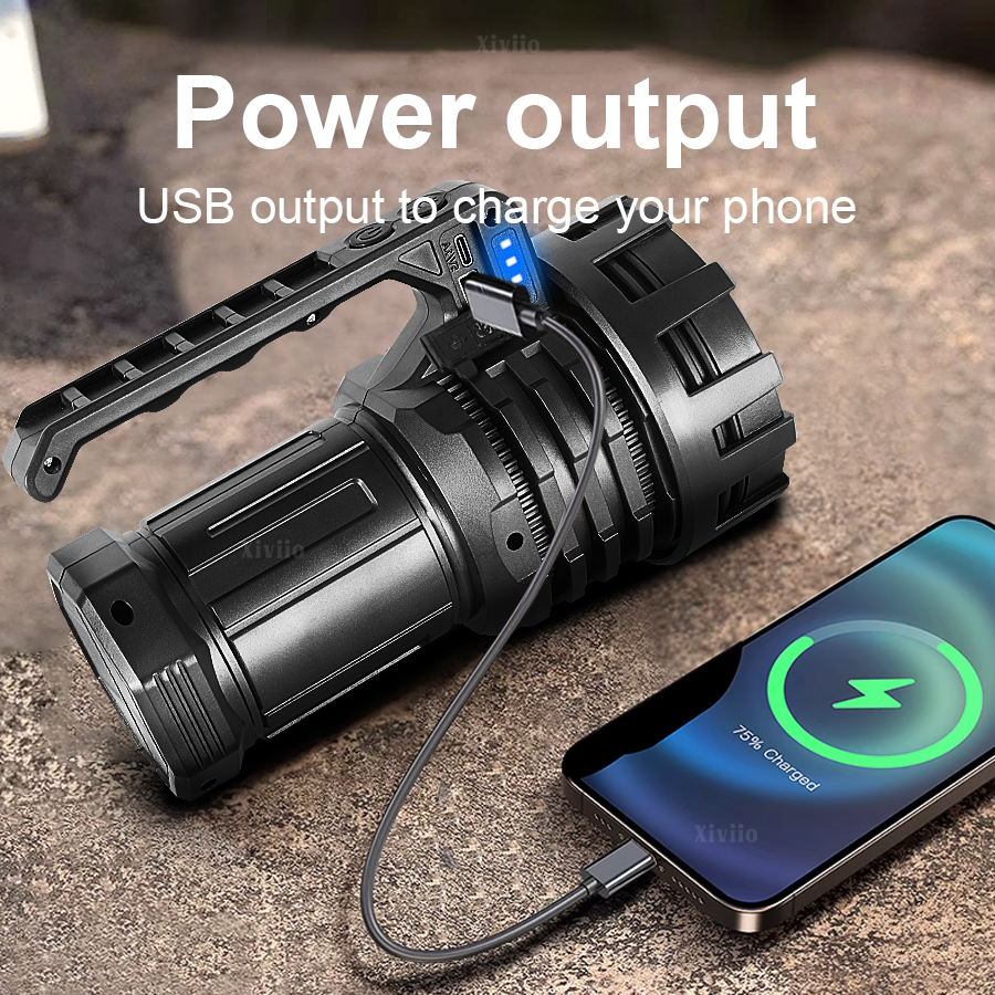 2025 NEW Powerful Search Flash - đánh giá và giá Tactical Flashlight Rechargeable