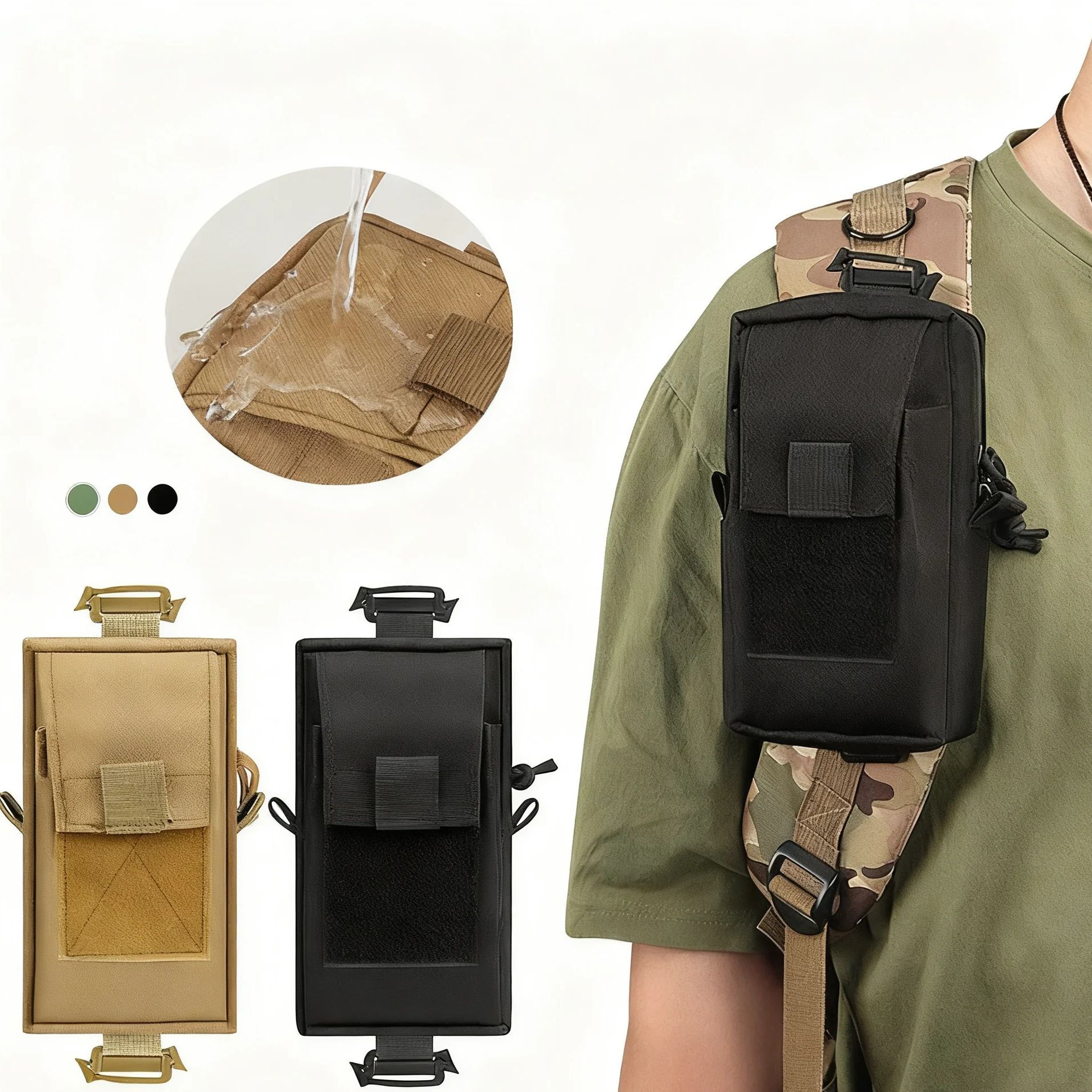 Outdoor Tactical Phone Pouch M - đánh giá và giá Outdoor Hunting Gear Storage