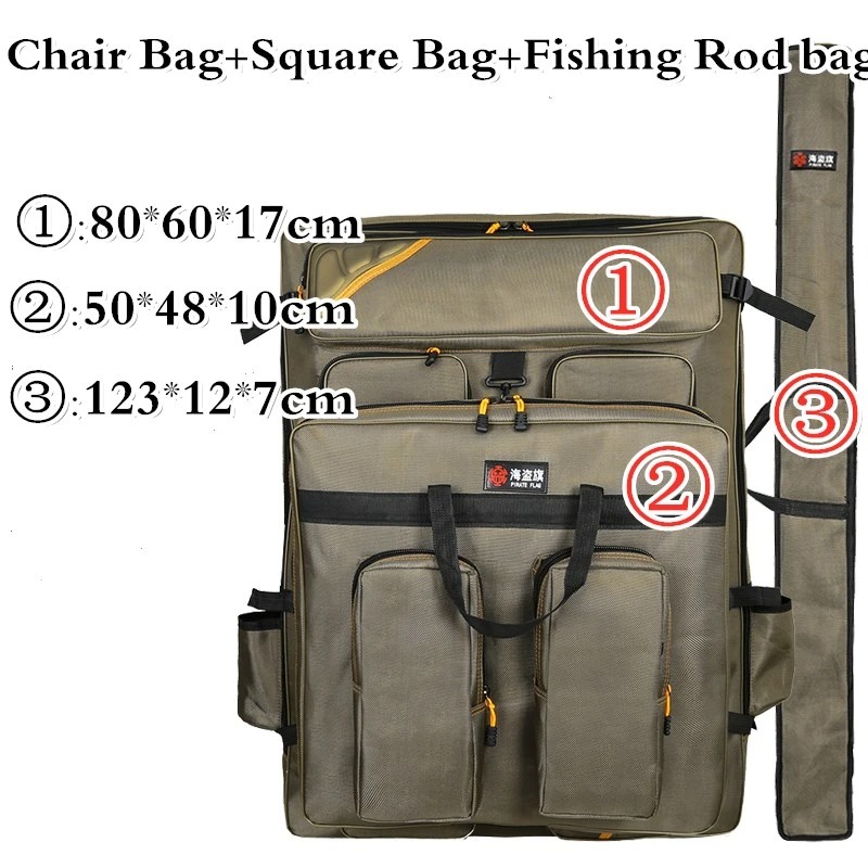 Large Capacity Waterproof Fish - đánh giá và giá Hunting And Fishing Outdoor Chairs