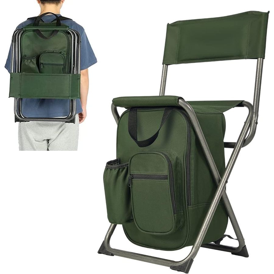 Backpack Cooler Chair Fishing  - đánh giá và giá Hunting And Fishing Outdoor Chairs