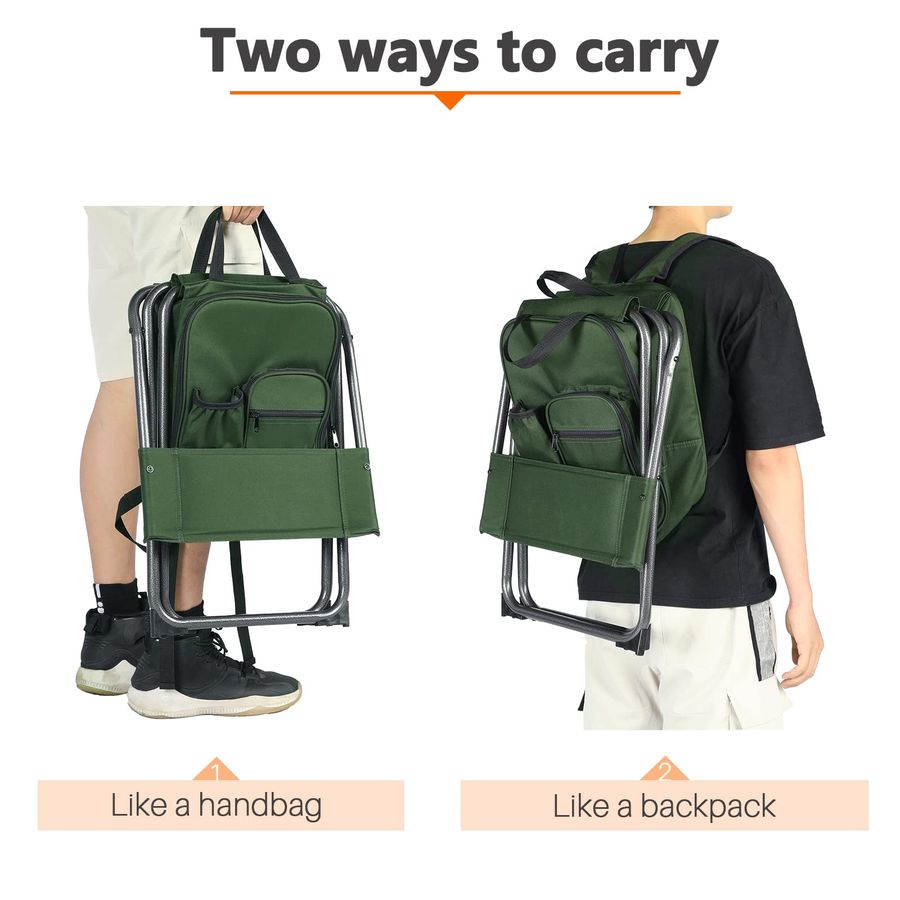 Backpack Cooler Chair Fishing  - đánh giá và giá Hunting And Fishing Outdoor Chairs