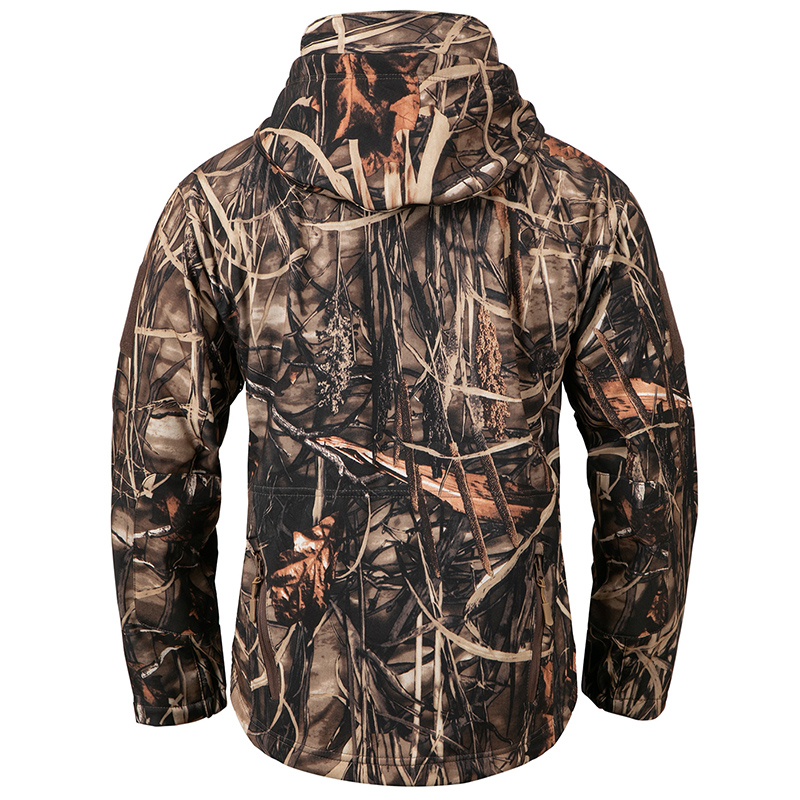 Men's Silent Soft Shell Camouf - đánh giá và giá Camouflage Hunting Jacket