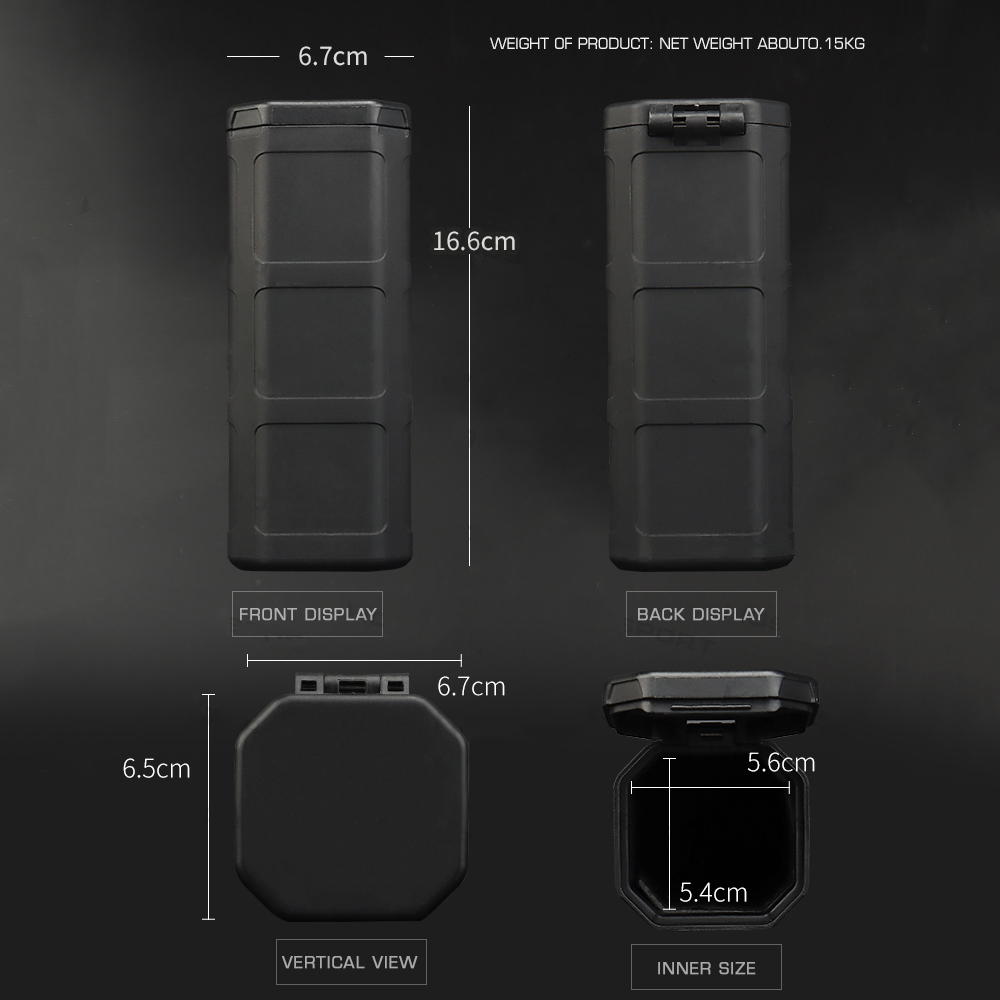 Tactical Shockproof Tools Case - đánh giá và giá Outdoor Hunting Gear Storage