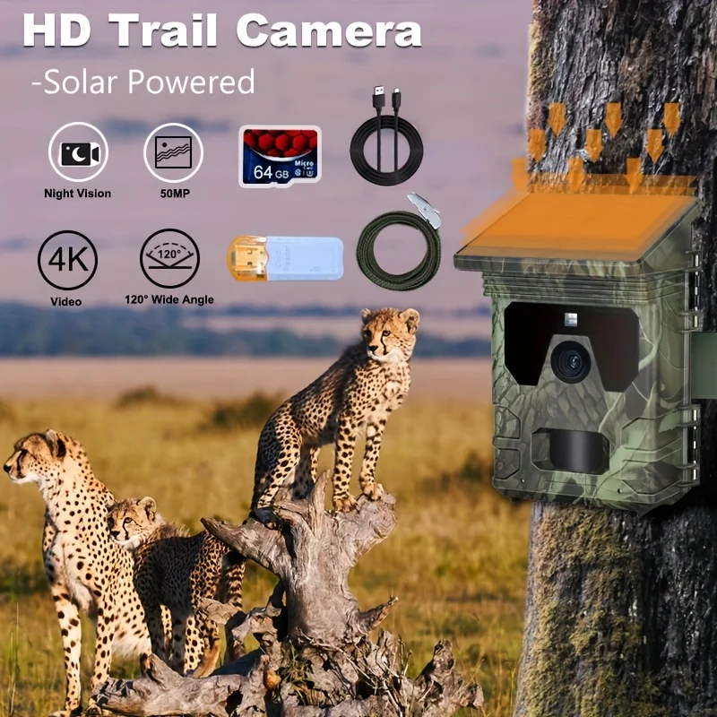 KEEHOME 4K 50MP Solar-Powered  - đánh giá và giá Outdoor Hunting Photography