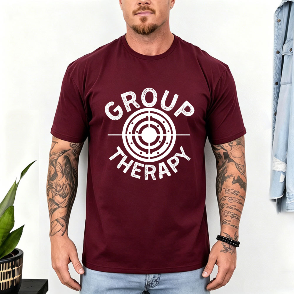 Group Therapy Shooting Target  - đánh giá và giá Outdoor Hunting Graphic Tees