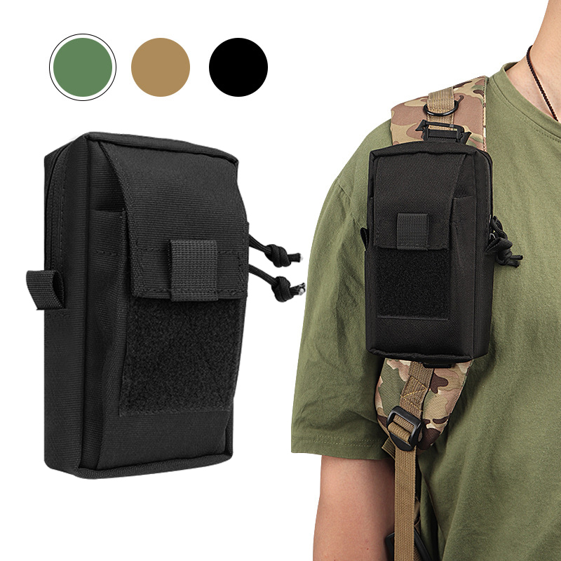 Molle Backpack Strap Bag Phone - đánh giá và giá Outdoor Hunting Kit